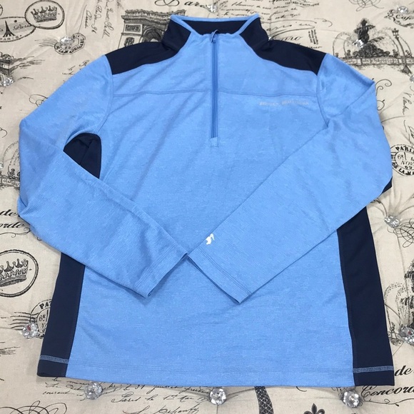 Brooks Brothers Colorblock Half Zip Pullover - Picture 3 of 8